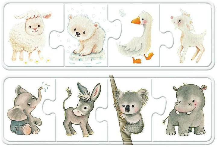 Produktbild Ravensburger Meine liebsten Tierkinder (4 Teile)