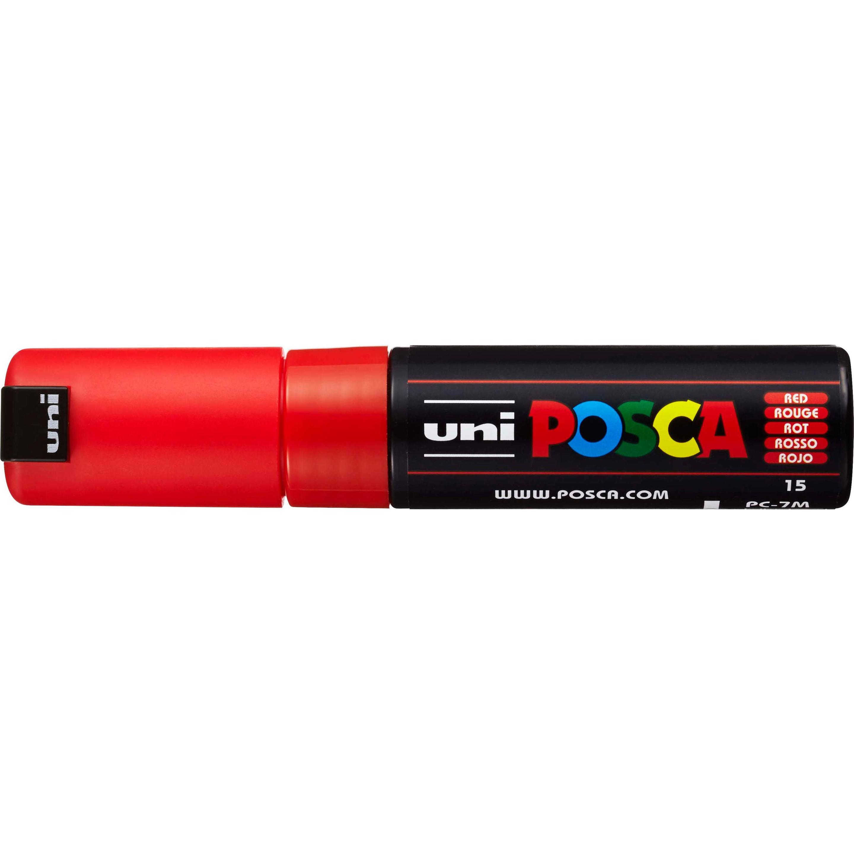 Posca, Marker, Marker PC-7M Rundspitze (Rot, 5.50 mm, 1 x)