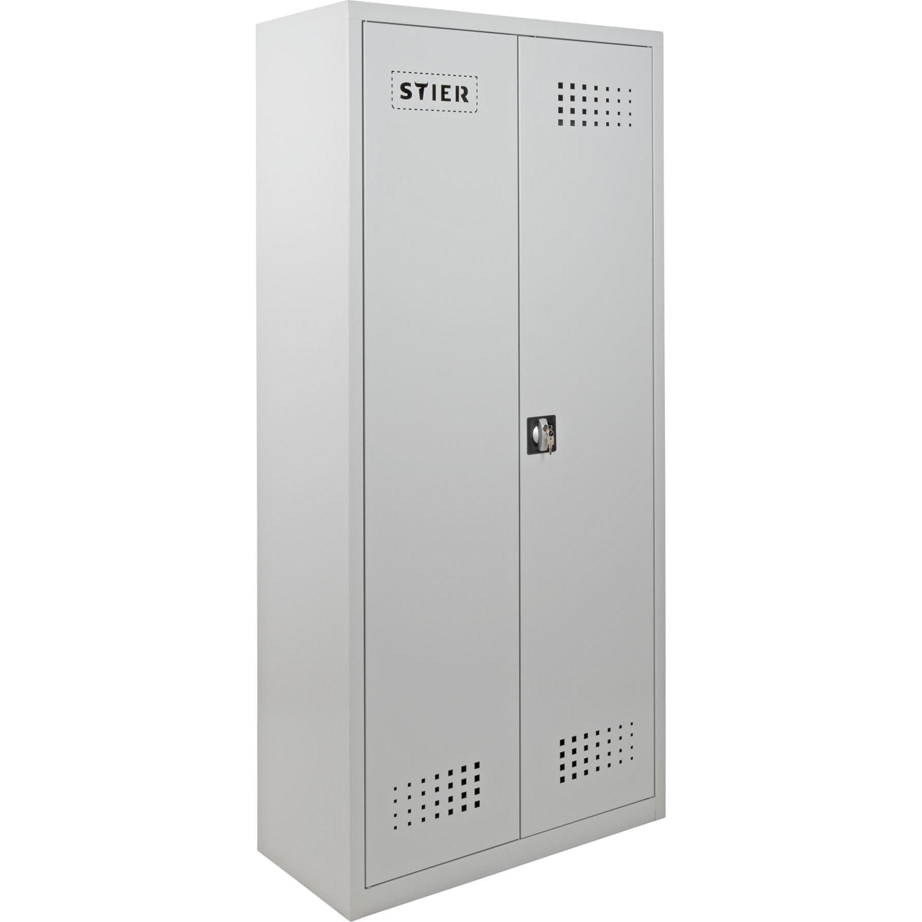 Stier, Werkstattschrank, Umweltschrank mit 4 verzinkten Wannenböden 1950x920x420mm (92 cm, 195 cm)