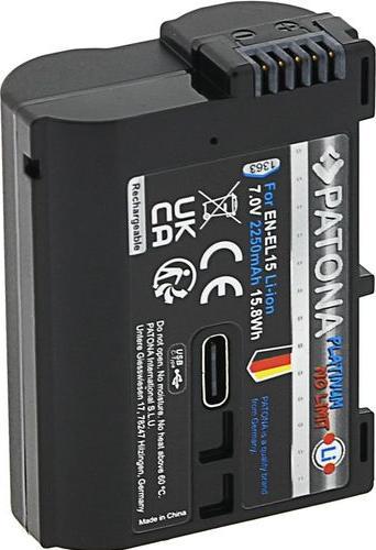 Produktbild Patona Patona Platinum Akku für Nikon 1 V1 / f. Nikon EN-EL15C (Kamera Akku)