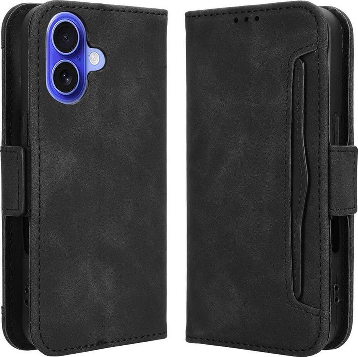 Actual product image Cover-Discount iPhone 16 - Case with many card slots (Apple iPhone 16)