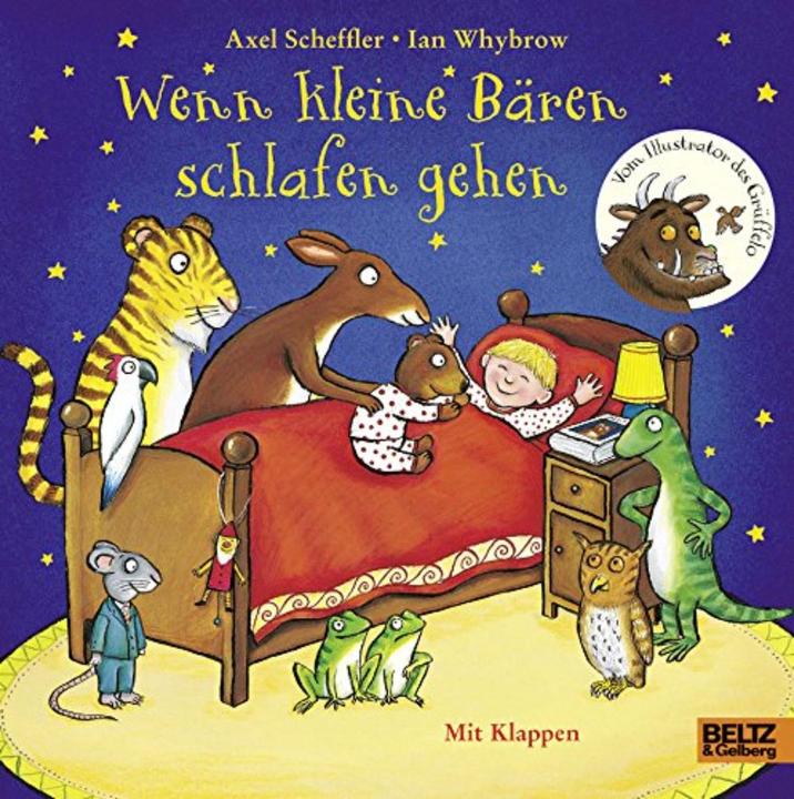 Produktbild Wenn kleine Bären schlafen gehen (Deutsch, Axel Scheffler, Ian Whybrow, 2018)