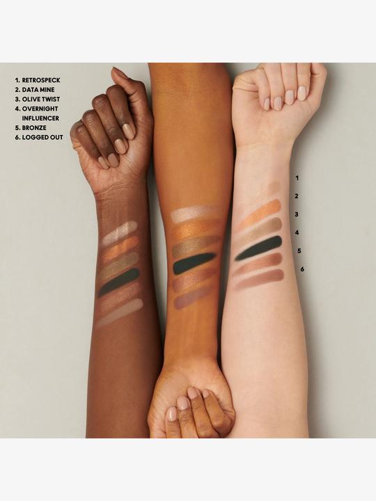 Actual product image MAC Cosmetics Connect in Colour Palette Eyes X6 Bronze Influence (Bronze Influence)
