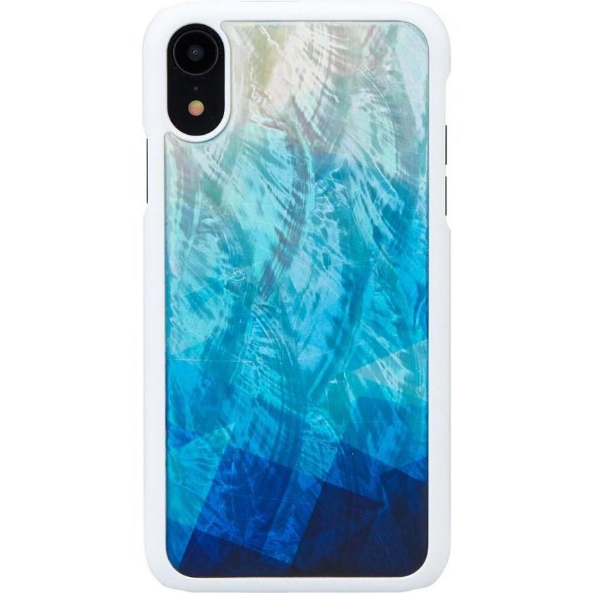 Thumbnail - Ikins SmartPhone case iPhone XR blue lake white (Apple iPhone XR), Smartphone Hülle, Blau