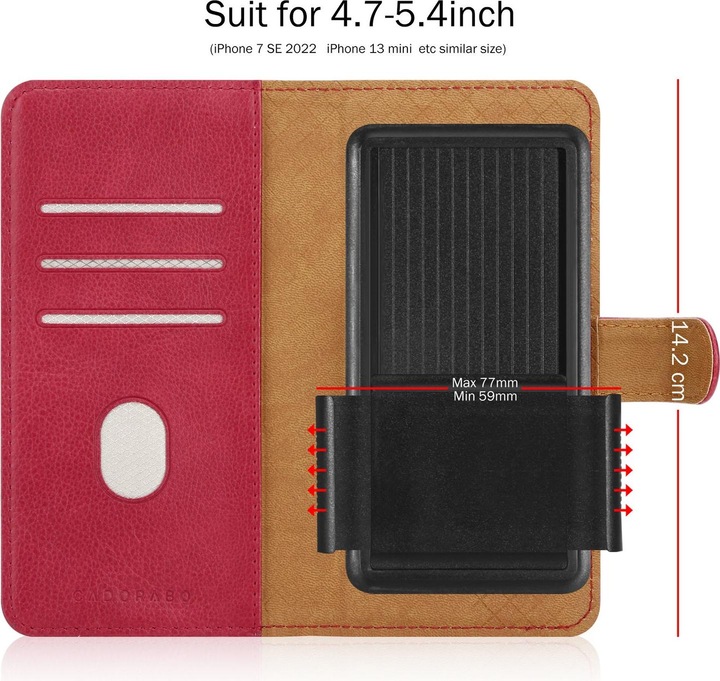 Produktbild Cadorabo Hülle für HTC ONE MINI 2 M8 Book Case Style (HTC One Mini 2)