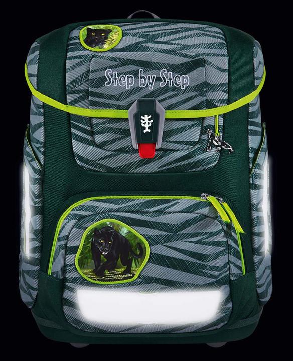 Actual product image Step by Step School desk set CIRCLE JUNGE CAT CHIKO (21.50 l)