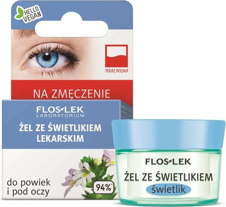 Image du produit Floslek Soins des yeux (Gel pour le soin des yeux, Jour + nuit)