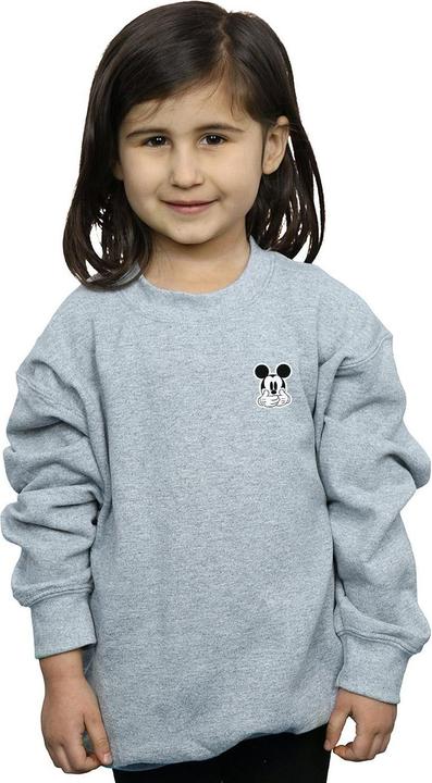 Produktbild Disney Mickey Mouse Dont Speak Breast Print Sweatshirt Mädchen (140, 146)