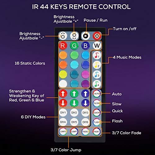 Actual product image Hovvida LED Strip (RGB, 2000 cm, Indoor)