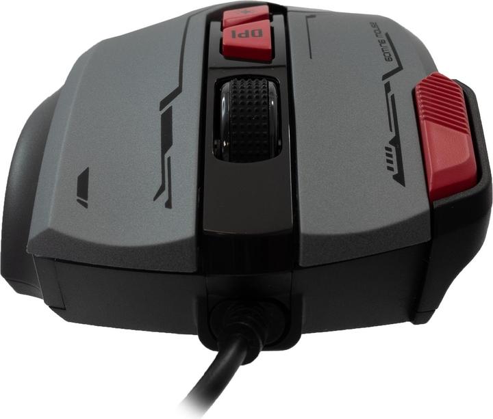 Produktbild Baracuda Gaming Mouse MANTA, 8D, 12800 dpi, Grey (BGM-047)