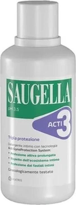 Meda Pharma Saugella Acti3 Mylan 500ml (500 ml, Intimwaschlotion)