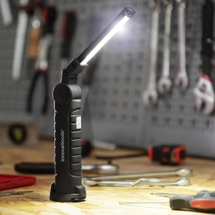 Actual product image InnovaGoods LED-Taschenlampe 5-in-1 (27 cm, 300 lm)