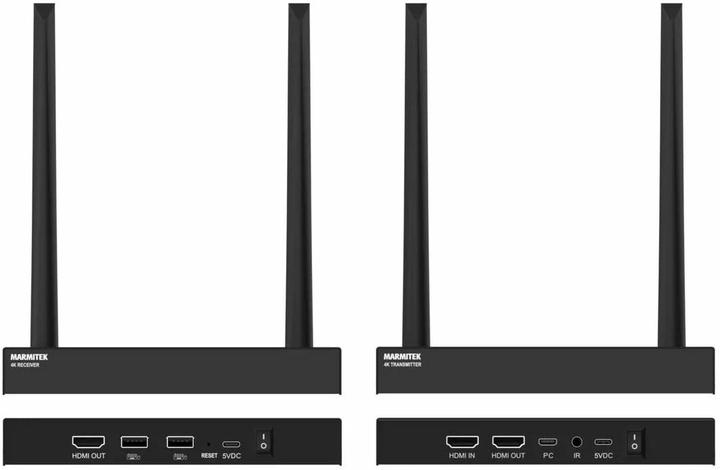 Produktbild Marmitek TV Anywhere Wireless 4K Pro HDMI Extender (50 m, HDMI 1)