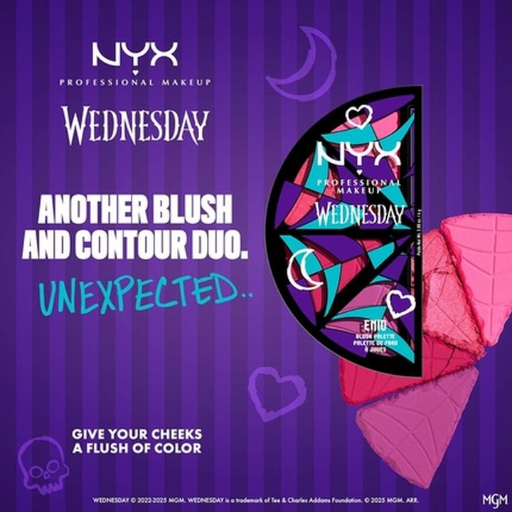 Image du produit NYX Professional Make-Up Tavolozza Blush Vetrata Mercoledì