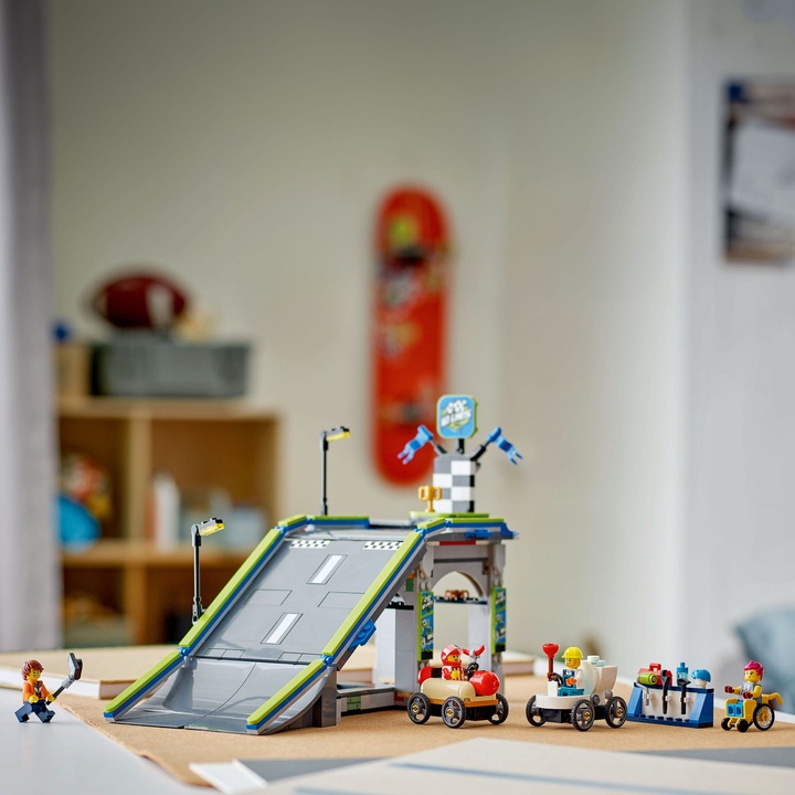 Actual product image LEGO Keine Limits: Seifenkistenrennen mit Rampe (60460, LEGO City)