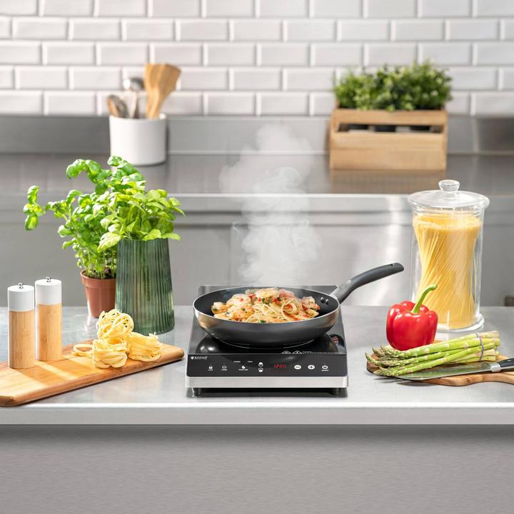 Actual product image Royal Catering Induktionsplatte Induktionskochplatte Induktionskocher