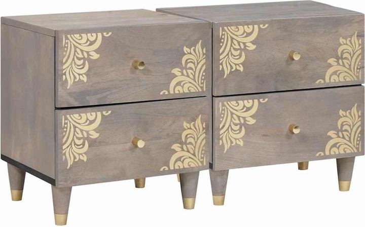 Actual product image vidaXL Nachttisch (40 x 33 x 46 cm)