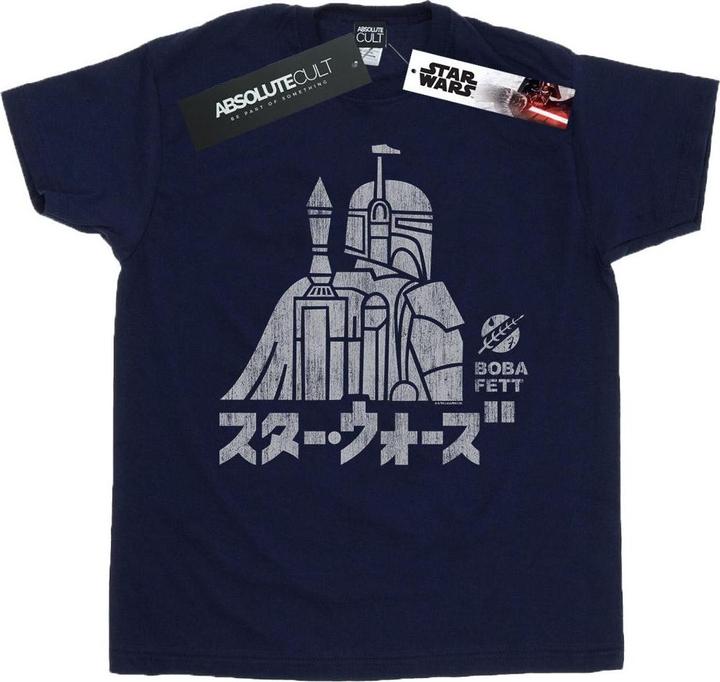 Produktbild Star Wars Kanji Boba Fett TShirt (S)