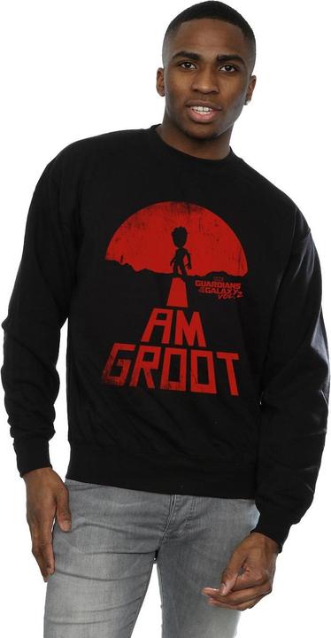 Image du produit - Sweat GUARDIANS OF THE GALAXY AM GROOT RED - Homme (M)