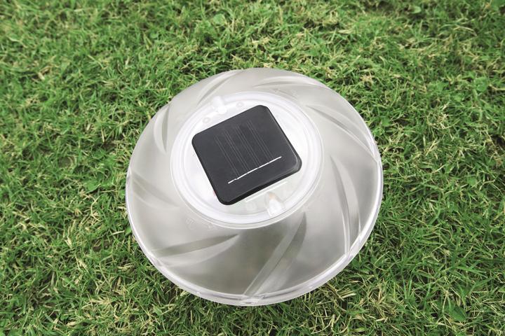 Actual product image Bestway Solar pool light with colour change