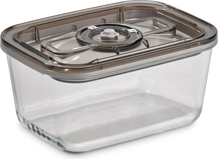 Productafbeelding Caso VacuBoxx Eco-Duo S Glazen vacuümhouders met kunststof deksel, 0,5 L, 2 stuks (1 l)