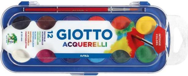 Actual product image Giotto Colour Box 12 Colour Blocks multicoloured (Multicoloured)