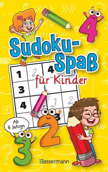 Sudoku fun for children. In three levels of difficulty. From 6 years (German)