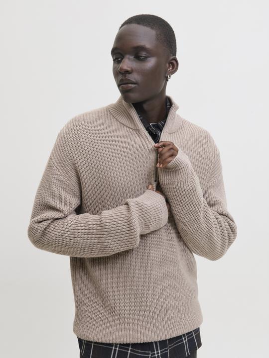 Actual product image Jack & Jones Einfarbig Strickpullover Strickpullover (S)