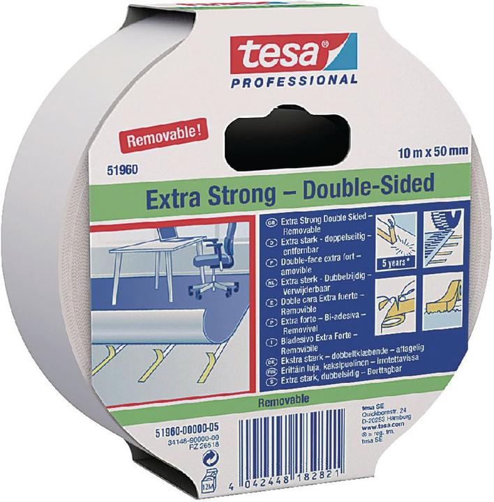 Produktbild tesa Doppelseitiges Verlegeband (50 mm)