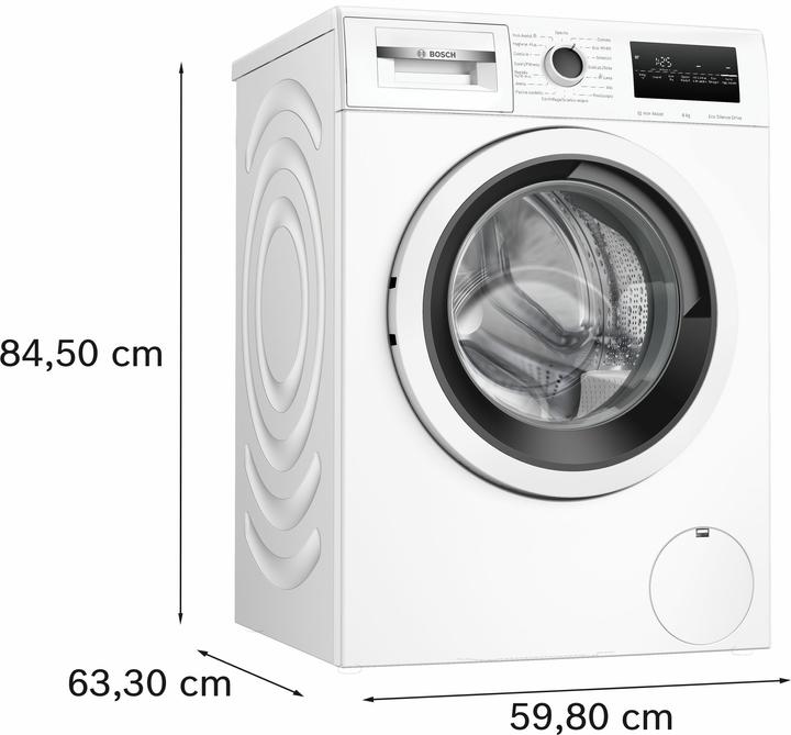 Actual product image Bosch Hausgeräte Series 4 WAN24208II (8 kg, Left)