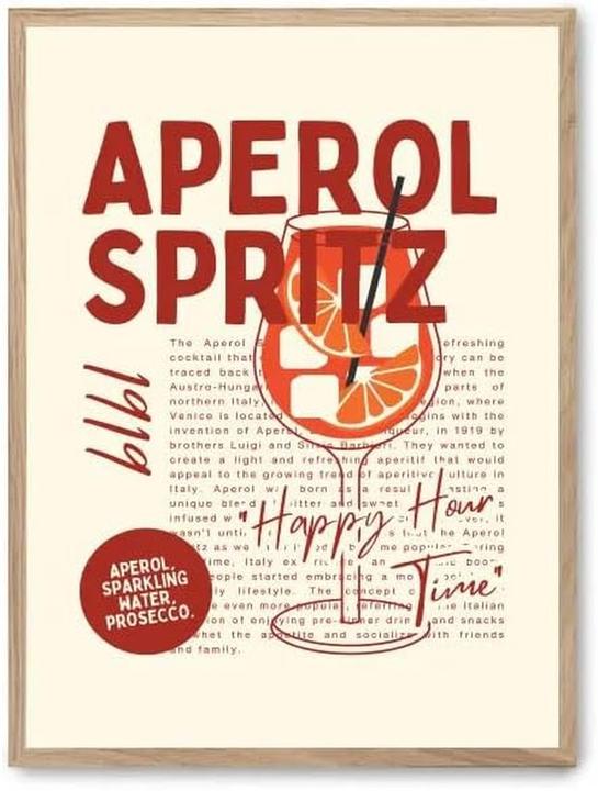 Produktbild Aperol Spritz Poster (50 x 70 cm)