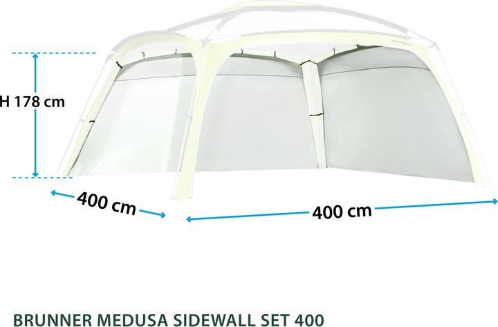 Actual product image Brunner Medusa (300 cm, 300 cm)
