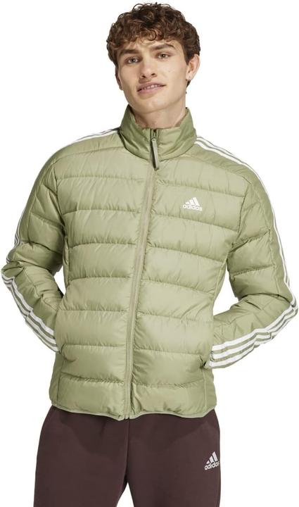 Actual product image Adidas Essentials 3 Stripes Light Down Jas Groen S / Regular Man (S)