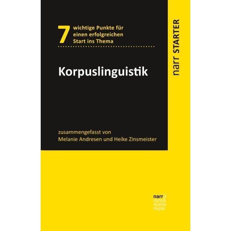 Andresen:Korpuslinguistik, Schulbücher von Melanie Andresen, Heike Zinsmeister