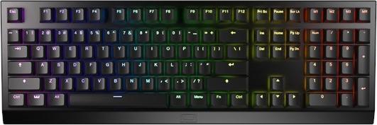 Wooting Two HE - US-ANSI - Linear60 - Gaming Tastatur - US International - Sort (US, Cablato)