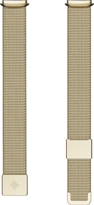 Fitbit Luxe Edelstahl Armband (Edelstahl, One Size)