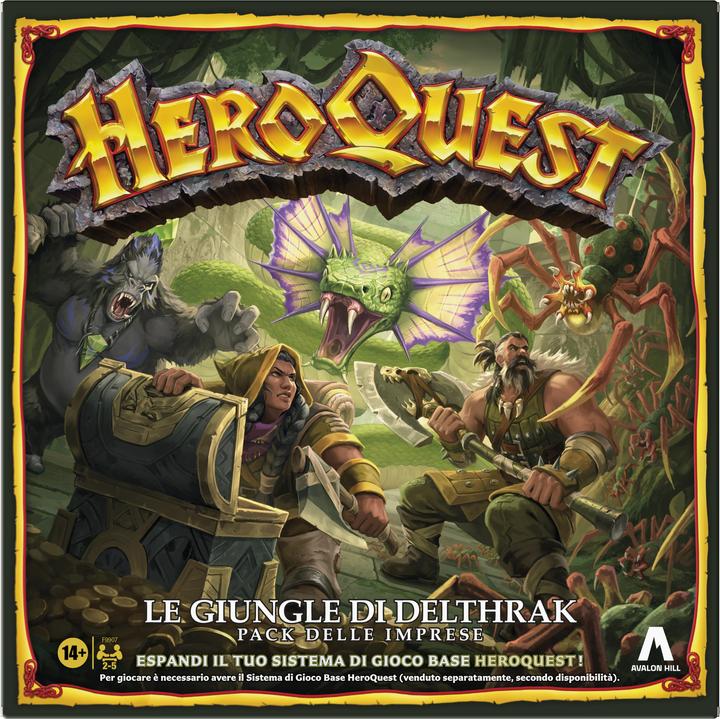 Produktbild Hasbro Avalon Hill, Heroquest, Le Giungle di Delthrak (Italienisch, 2 - 5 Spieler)