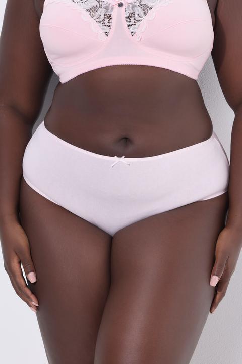 Produktbild Ulla Popken Midislips, 5er-Pack, einfarbig, bis Gr. 66/68 (50, 52)