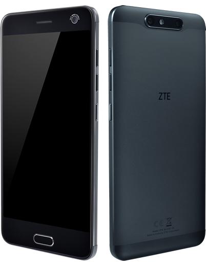 Actual product image ZTE Blade V8 (32 GB, Dark grey, 5.20", Hybrid Dual SIM, 4G)