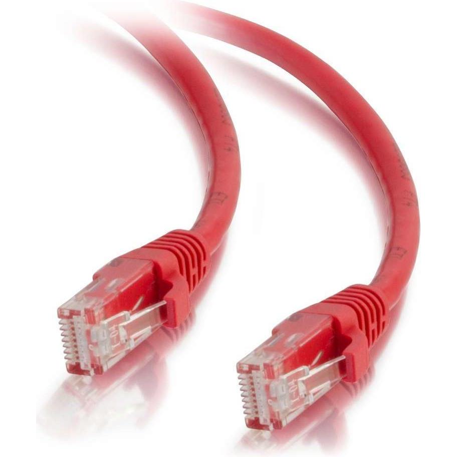 C2G Cat5e Booted Unshielded (UTP) Network Patch Cable (U/UTP, CAT5e, 1 m), Netzwerkkabel