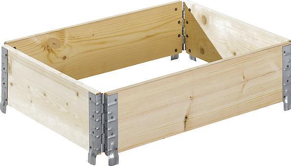 Actual product image kaiserkraft Wooden stacking frame, diagonally foldable