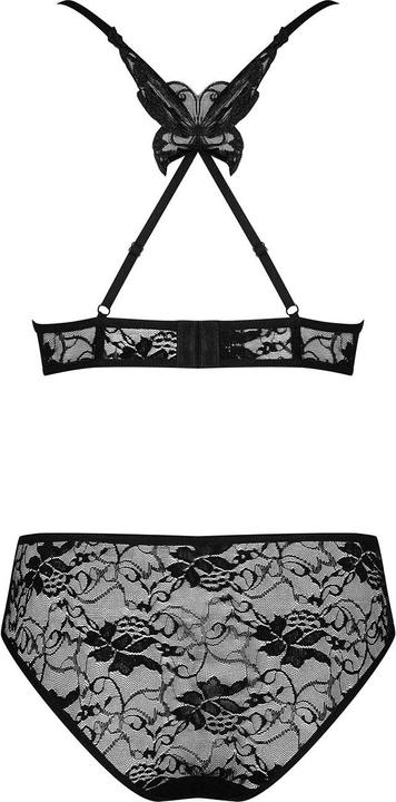 Produktbild Obsessive Kokietta 2teiliges SpitzenBHSet Schwarz (L)