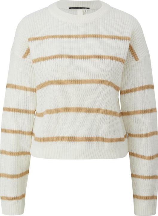 Produktbild s.Oliver Strickpullover Leichter Sommerstrickpullover im Relaxed Fit (XXL)