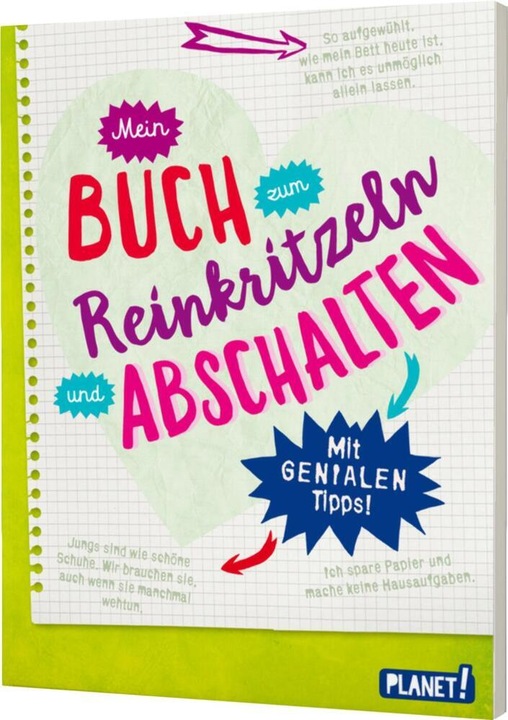 Produktbild Mein Buch zum Reinkritzeln und Abschalten mit genialen Tipps (Deutsch, Bettina Domzalski, Hahn & Hucke, 2018)