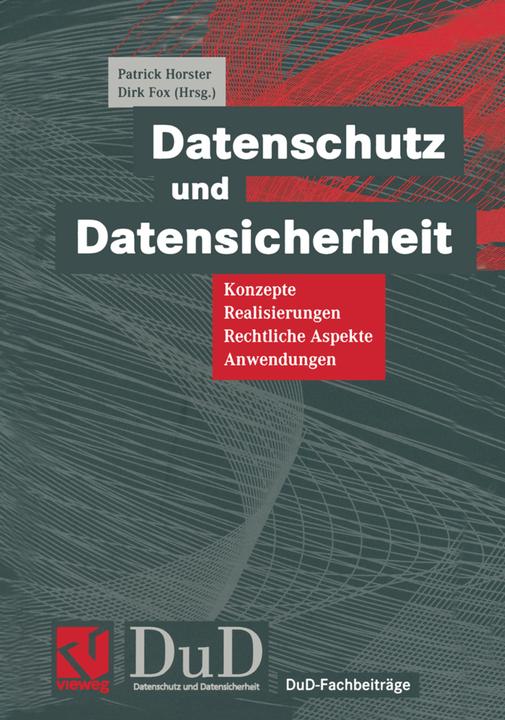 Produktbild Datenschutz und Datensicherheit (Deutsch, 2012)