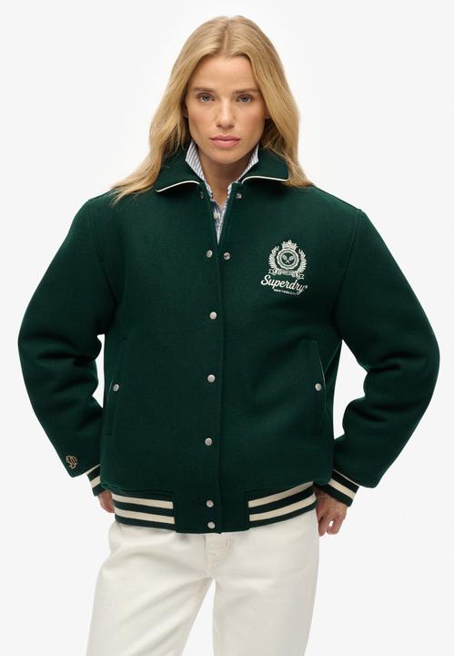 Actual product image Superdry Country Club Wool Blend Bomber Jacket (M)