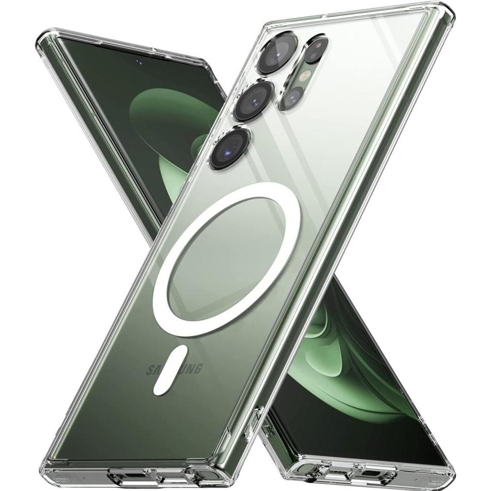 Screenguard MagSafe Clear Case (Samsung Galaxy S23 Ultra), Smartphone Hülle, Transparent
