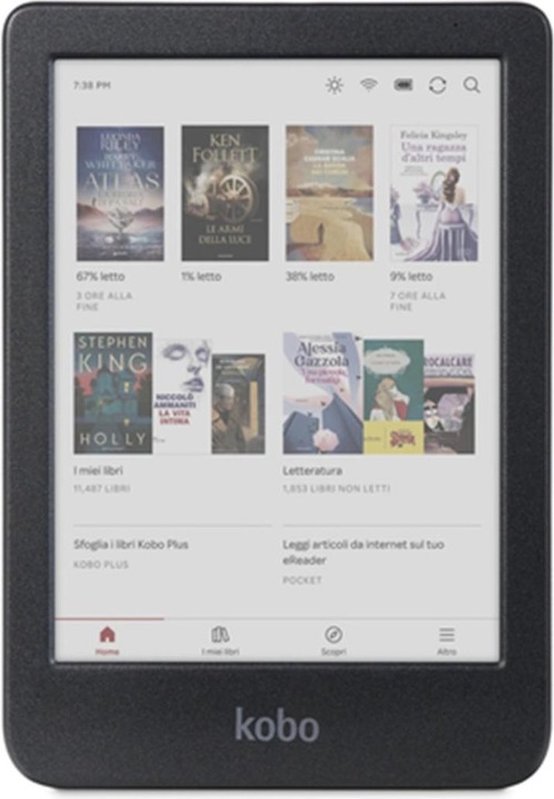 Kobo Clara Colour (6", 16 Go, Noir)