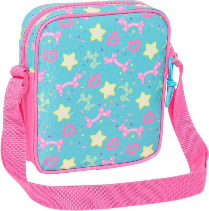 Immagine prodotto Gabby's Dollhouse Umhängetasche Confetti Rosa türkis 16 x 18 x 4 cm