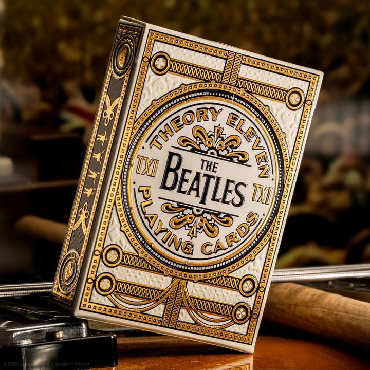 Productafbeelding Theory11 The Beatles Spielkarten White Special Edition (Engels)